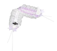 Hsyzygian Serre-tête à nœud en dentelle pour femme avec joli ruban à ailettes pour cosplay, accessoires photo, accessoires de costume de soubrette