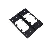 Hsyzygian Support de montage pour disque dur - Ventilateur de refroidissement pour boîtier - Optimisation du refroidissement - Contrôle de la température - Utilisation de l'espace - Support de