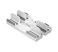 Hsyzygian Support vertical pour ordinateur portable à 3 emplacements - Support réglable pour économiser de l'espace pour le refroidissement du bureau