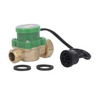 HT-200 G3/4-G1/2 Interrupteur de capteur de débit de pompe à eau d'entretien de douche à domicile à pression magnétique électronique automatique en cuivre complet(HT-200 20MM-20MM)