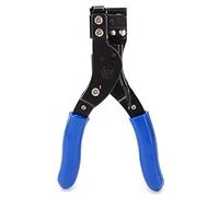 HT - 2081 Pinces à colliers de serrage en nylon, pinces à fil de fixation en acier à haute teneur en carbone, outil 2 en 1 pour la liaison et la coupe des colliers de serrage de