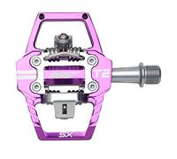 HT Components T2-SX Pédales double face sans clip avec plateforme en aluminium