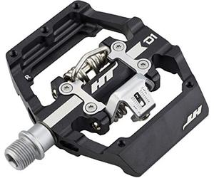 HT D1 Pédales (Plate/Auto) Mixte Adulte, Noir