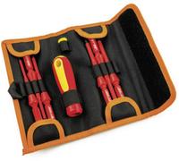 HT Instruments Aladino 1010690 Jeu d'outils pour électricien, pour les artisans, pour les bricoleurs, VDE en sacoche
