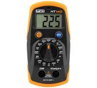 HT Instruments HT14D Multimètre numérique CAT II 600 V, CAT III 300 V Affichage