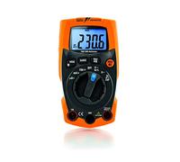 HT Instruments Multimètre numérique IRONMETER TRMS CAT III 600 V Affichage 4000 points Lampe LED