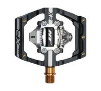 HT Pédales automatiques en titane DH RACE X2 noir