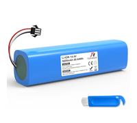 HT TopHinon 14,4 V 5600 mAh - Batterie lithium-ion de remplacement pour aspirateurs robots Proscenic M7/M8 Pro, Lydsto R1, Uoni V980 Plus, Lenovo LR1, Roidmi Eve Plus, Xiaomi Viomi S9, D800, Tesvor M1