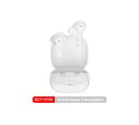 (HT05 Blanc) Casque sans fil HT05 ANC 40 dB antibruit Bluetooth 5.2 Casque 6 microphones ENC HD Appel TWS Écouteurs