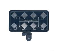 HT1727 Antenne à patch directionnel 5,8 GHz 17 dBi pour pont WiFi FPV longue portée Transmission de données sans fil Interface SMA-K Noir