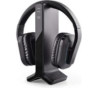 Ht280 Casque Sans Fil Tv Avec Station De Charge Emetteur Rf 2.4G, Prise Optique Numérique, Casque À Volume Élevé Idéal Pour Personnes Âgées Et Malentendants, Portée De 30M Sans Lat[CAS6213354]