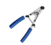 HT299-01 Pince de démontage de piston de frein de moto avec portée réglable de 16, 5 et 40 mm, mécanisme et mâchoire moletée pour une utilisation endommagée (HT299-01 Azure)