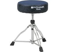 HT430CVNB - 1st Chair Round Rider Drum Throne with Canvas Navy Blue Seat