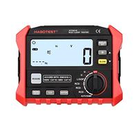 HT5910 Testeur de résistance numérique LCD 4,7" avec interrupteur de fuite RCD Test de boucle 1000 mégohmmètres Voltmètre avec rétroéclairage