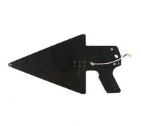 HT6 Log-Perioic Antenne 0,6 à 10 GHz Localisateur de signal directionnel pour test CEM, gain 6,5 dBi, faible SWR < 2,2, PCB noir