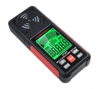 HT627 EMF Meter Détecteur de rayonnement électromagnétique à 3 axes pour champs AC magnétique, électrique et RF avec écran LCD, maintien de crête, verrouillage des données, Audible et