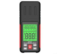 HT633 Détecteur d'humidité numérique pour bois avec détection d'humidité multi-matériaux et écran LCD affichant la température et l'humidité
