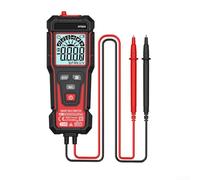 HT82A Testeur électrique avec véritable précision RMS, détection NCV, test de continuité d'identification de phase et contrôle de diode pour techniciens de terrain