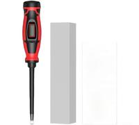 HT95A-SL5 Stylo testeur de tension CA avec embout de tournevis intégré Écran LCD rétroéclairé et détection de tension sans contact