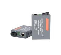 HTB-3100 Convertisseur de Média Fibre Optique Émetteur-Récepteur Monomode à Fibre Unique Adaptateur Ethernet RJ45 Vers Fibre 20 Prise UE
