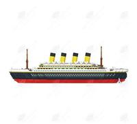 Htbe® Ensemble De Blocs De Construction De Modèle De Bateau De Croisière 3800 Pièces De Jouets De Blocs De Construction Jouets Éduca