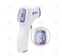 HTBE® Thermomètre frontal infrarouge sans contact Thermomètre clinique Thermomètre portable pour le corps humain Thermomètre électro