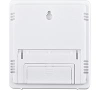 HTC-1 Thermomètre numérique multifonction Jauge d'humidité Horloge avec grand écran Mesureur numérique de température et d'humidité de la pièce
