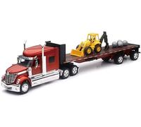 HTC - Camion 1/32° International Lonestar REM Plate +Tracteur ET ROCHERS