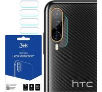 4x Films Caméra HTC Desire 22 Pro Verre Hybride 7H 3mk Transparent
