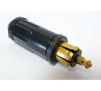 HTC Equipements - Fiche DIN 12/24V 15A Noir - Prise électrique pour voiture - Type F - 24 volts