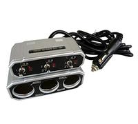 Adaptateur 3 prises separees + 3 interrupteurs