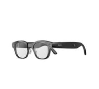 HTC VIVE Eagle - Lunettes IA - Unisex - Noir - Square | Verres Transparents, IA Gemini ou ChatGPT avec confidentialité intégrée, Verres ZEISS UV, Caméra 12MP, Haut-parleurs Open-Ear