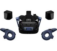 Full Kit Casque de réalité virtuelle VIVE PRO 2 en noir et bleu avec manettes et sonorisation intégrée