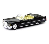 HTC - Voiture Americaine Cadillac Coupe DE Ville 1976 Noire 1/43°