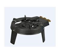Kitchen Chef Réchaud à gaz HTC0003 3 robinets 3 pieds 7,1 kW Noir