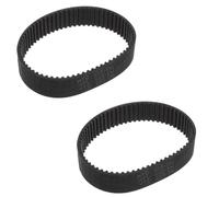 HTD 225-3M-17 Lot de 2 courroies de distribution pour ponceuse à bande, compatible avec les ponceuses Bosch PBS75A GBS75A GBS75AE/Parkside PEBS 900/Silvercrest