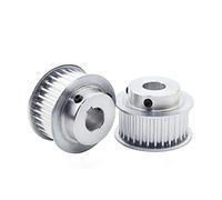 HTD 8M 26 dents poulie synchrone 8M-26T BF aluminium synchrone poulie roue clavette alésage 8-28mm for largeur 25/30/40mm 8M courroie de distribution (Size : 14mm-keyway 5x2.3mm, Color : 1pc)