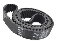 HTD8M Timing Belt Lp=1240 1248 1256 1264 1272 1280 1288 1296 1304 1312 1320 1328-1360 Width 30mm Rubber 1Pcs(1312-8M-(164 Teeth))