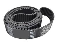 HTD8M Timing Belt Lp=1752 1760 1768 1776 1784 1792 1800 1801 1816 1824 1832 1840-1872 Width 25mm Rubber 1Pcs(1856-8M-(232 Teeth))