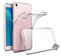 htdmobiles Housse Etui Coque Gel Fine ASUS Zenfone Live ZB501KL + Verre trempe Transparent TPU