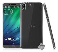 htdmobiles Housse Etui Coque Gel Fine pour HTC Desire 728 + Verre trempe - Transparent TPU
