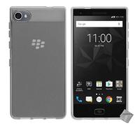 htdmobiles Housse Etui Coque Pochette Silicone Gel Fine pour Blackberry Motion + Film ecran - Blanc Transparent