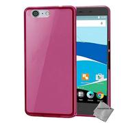 htdmobiles Housse Etui Coque Pochette Silicone Gel Fine pour Orange Neva 80 + Film ecran - Rose