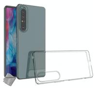 htdmobiles Housse Etui Coque Silicone Gel Fine pour Sony Xperia 1 IV + Film ecran - Transparent TPU
