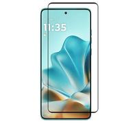 htdmobiles Verre trempe pour Motorola Edge 60/60 Fusion / 60 Pro 5G - [Lot de 2] Film de Protection incurve Integral - Noir