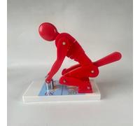 HTDRE Appareil de rééducation Lombaire, modèle interactif de Musculation Humaine pour la Correction de la Posture et la Protection de la Colonne vertébrale, Outil pédagogique avec Base