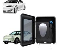 HTDRE Boîtier de Protection intérieur pour Chargeur de véhicule électrique avec Verrouillage, étui Mural pour Station de Recharge et Accessoires de Recharge pour véhicules électriques