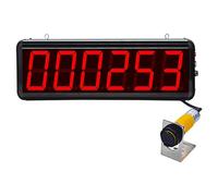 HTDRE Compteur de Ligne de Production avec Affichage LED, Distance d'induction réglable, pour Une efficacité optimale des convoyeurs.