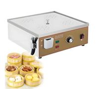 HTDRE Cuiseur Vapeur électrique Commercial avec Alarme de surchauffe pour Une Utilisation en Restaurant et à Domicile