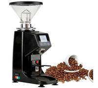 HTDRE Espresso Coffee Grinder Electric,Touch Screen Control&Two Grinding Modes,Your Coffee Begins with The Right Grind (Black 500ml)